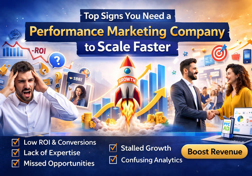 Top Signs You Need a Performance Marketing Company to Scale Faster